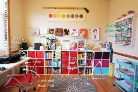 When it comes to storing and finding your favorite items, it's always about organization! Best Rug For Craft Room Purchased The Rug In February While The Chair Was Bought In The Kids Craft Room Craft Room Home Goods Chairs