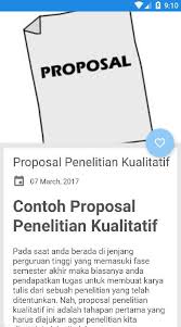 Proposal penelitian adalah salah satu jenis karya ilmiah yang bertujuan untuk mengusulkan proyek penelitian, baik dalam bidang sains maupun untuk kepentingan akademisi dan berharap agar sponsor. Contoh Proposal Terbaru For Android Apk Download
