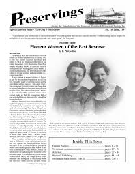 Preservings #10 Part One