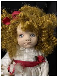 11" Nancy Latham OOAK Wistful Children Artist Doll "Linette". For Sale at  Ruby Lane