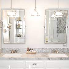 No matter whether you are discussing the design of your living room or your bedroom, the kitchen space of the dining area of your house, the indisputable fact remains that lighting can pretty much make or break the look of each. Debbie Albrethsen Interiors On Instagram Pendant Lights Over Vanities Are A Favorite Of Mine Inte Bathroom Hanging Lights Bathroom Pendant Stylish Bathroom