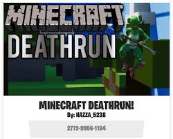 100 level deathrun made for defaults! 2 Worlds Collide I Have Combined Minecraft And Fortnite In A Single Deathrun It Has Very Few Block Jumps And Has 7 Unique Designed Biome Levels Including A Huge Surprise At The