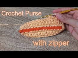 Have you ever tried to hand embroider on knit fabric, only to end up with a puckered mess? Today We Are Going To Learn How To Crochet Purse Bag With Zipper If You Try Each Crochet Bag Tutor Crochet Purse Patterns Crochet Purses Knitting Bag Tutorial
