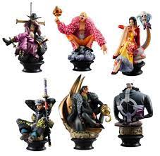 Megahouse One Piece Chess Piece Collection R Vol 3 Complete Full Set Of 6 Figure One Piece Figure Action Figure One Piece Anime Figures