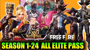 Jangan lupa jika sobat survivor berhasil mendapatkan akun di bawah ini, langsung kunci akunnya ya! Free Fire Season 1 Season 24 All Elite Pass Full Video All Elite Pass Garena Free Fire Youtube