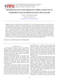 Perencanaan penggunaan media audio visual, guru memperhatikan standar kompetensi yang terdapat kurikulum. Jurnal Pendidikan Agama Jurnal Pendidikan Tentang Media Audio Visual