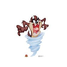 Looney tunes tasmanian devil cartoon. Tasmanian Devil Looney Tunes Size 40 X 32 Walmart Com Walmart Com