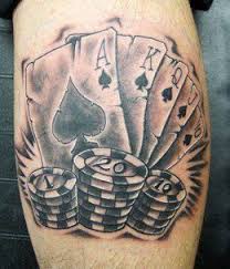Cards and dice tattoos on inner bicep. Gambling Card Tattoos Card Tattoo Gambling Tattoo Dice Tattoo