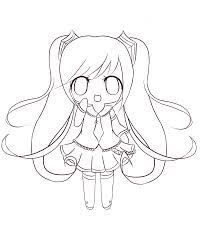 Miku hatsune coloring page by . Baby Hatsune Miku Coloring Page Anime Coloring Pages