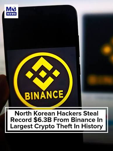 Hackers stole an estimated $6.3 billion from Binance, the world's largest cryptocurrency exchange, in what could be the biggest crypto heist — and possibly the largest known theft — in history. Binance