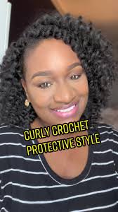 Curly Crochet Protective Style Tutorial