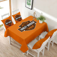 Harley Davidson Motor Company Logo Custom Tablecloth Custom Table Cloth Motor Company Logo Harley Davidson Motor