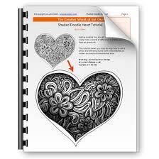 How To Shade A Doodle Heart Ebook — Eni Oken