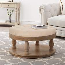 Round coffee table tufted top cocktail ottoman. Rosalind Wheeler Tawney 40 Wide Tufted Round Cocktail Ottoman With Storage Reviews Wayfair