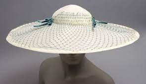 Philadelphia Museum Of Art Collections Object Woman S Hat With Two Hat Pins Hats For Women Easter Hats For Women Hats Vintage