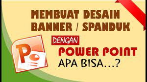 Buka website photoshop or downloaded software. Tutorial Membuat Banner Dengan Power Point Youtube