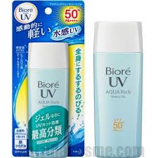 Skin is left feeling fresh and silky smooth. Biore Uv Aqua Rich Watery Gel Biore Gel Japanese Skincare