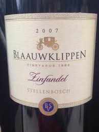 Blaauwklippen Zinfandel Vivino