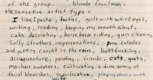 Extract From Kurt Cobain S Journals Pina Coladas And Getting Caught In The Rain Really Kurt With Images Nirvana Kurt Cobain Kurt Cobain Quotes Nirvana Kurt