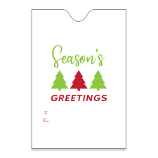 Check spelling or type a new query. Holiday Gift Card Sleeves Holidays Morewithprint