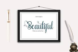 Calligraphy is an artistic writing style where the pressure is varied to create thick and thin lines, all in a single stroke. Boutique Calligraphy Font Download Free Font