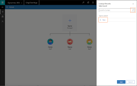 maintain an external org chart dynamics 365 sales