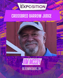 Meet the Judge: The NJSA is pleased to have Jim McCoy join us in  Indianapolis to judge the Crossbred Barrow Show at the 2025 Exposition. Jim  is from Bloomingburg, Ohio where he