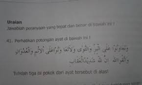 Di dalam buku pendidikan agama islam dan budi pekerti kelas vi. Tafsir Surat Al Maidah Ayat 2 Sikap Tolong Menolong