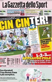 La gazzetta dello sport in edicola tra qualche ora dedica la prima pagina ai sorteggi di champions e il titolo centrale è dedicato al milan:'ibrrra c'è messi'. Gazzetta Dello Sport La Prima Pagina Di Oggi 15 Marzo 2021 Pianeta Milan