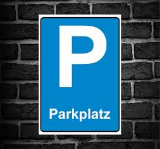Ebenfalls können sie bei uns ein parkverbotsschild kaufen, das zusätzlich mit ihrem wunschtext beschriftet ist und somit ganz nach ihren. Schild Hinweisschild Hinweis Parkplatz Standard Schild Blau Parken Auto Pkw Ebay