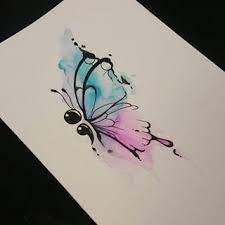 Https Scontent Cdninstagram Com T51 2885 15 S320x320 E35 12501856 962077443841321 2 Watercolor Butterfly Tattoo Butterfly Tattoo Designs Butterfly Watercolor