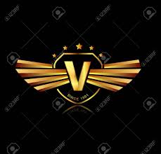 Alphabet v vectors (29,267) · sea animals alphabet abc for children letter v vector · colorful alphabet letter v desert design vector · u v w x y z letters of . Letter V Winged Crests Logo Alphabet Logotype Design Concept Royalty Free Cliparts Vectors And Stock Illustration Image 38759026