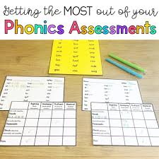 Kids can get a lot of practice for dibles by playing games where. Phonics Assessments Sarah S Teaching Snippets