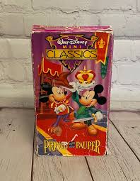 Walt Disney Mini Classics the Prince and the Pauper VHS | Rated G | Run  Time 24 Mins | VHS Works | See All Photos - Etsy