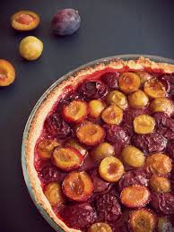 Tarte Aux Prunes Sur Pate A Foncer Au Mais Recettes De Cuisine Tarte Aux Prunes Tarte
