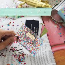 It was time to put the thinking cap on and headed to walmart. All Bizness Confetti Card Holder Event Planner Business Card Business Card Holders Confetti Card