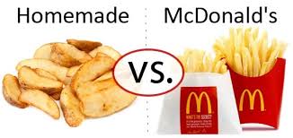 The medium free fries are available for today only. Nutrition Faceoff Potato Vs Mcdonald S Fries Healthcastle Com