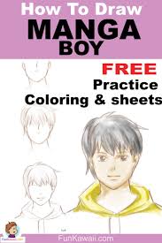 Since 2014 mangajam.com brings you step by step tutorials for all your favourite manga characters. Manga Anime Drawing For Beginners Step By Step Tutorial Get Free Worksheet And A Colouring Drawing For Beginners Anime Drawings For Beginners Anime Drawings