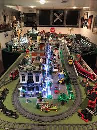 Imgur The Most Awesome Images On The Internet Lego City Display Lego City Train Lego Trains