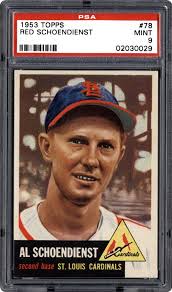 1953 Topps Red Schoendienst