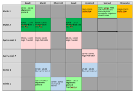 Planning semaine du 03 au 07 août. Planning Semaine 2 Confinement 2