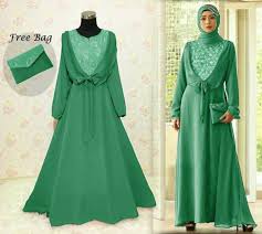 Fashion muslim 30 model baju kondangan muslim 2020 kekinian banget categories model gaun pesta cek 30 model baju kondangan kekinian 2020 disini ada baju kondangan muslim syar i couple pernikahan brokat batik terbaru memilih model baju kondangan yang elegan dan modern. Model Baju Pesta Muslimah Marsha Hijau