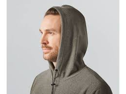 Herren leichter Fleecepullover mit Stehkragen und halblangem Reißverschluss  Aliams