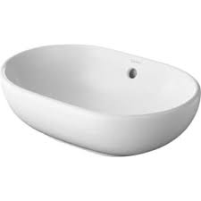 oval ceramic vessel bathroom sink