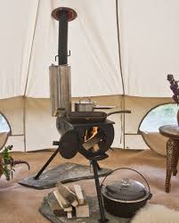 Stout Tent Canvas Bell Tents Wood Burning Stove Frontier Stove Stove
