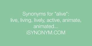 Synonyms For Alive Alive Synonyms Isynonym Com