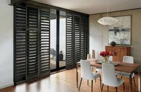 Plantation shutters for patio doors. Shutters On Sliding Glass Doors Hunter Douglas