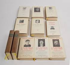 French Literature Bibliotheque De La Pleiade Marcel Proust Book Cover Literature