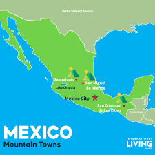 The map shows mexico city with expressways, main roads and streets, and the location of benito juárez. Maps Of Mexico Get To Know The Best Regions In Mexico