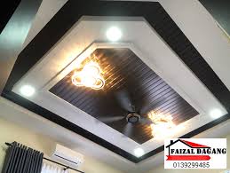 Satu lapisan cat baru boleh merubah keadaan ini. 22 Siling Kapur Kelantan Ideas Kelantan False Ceiling Ceiling Design